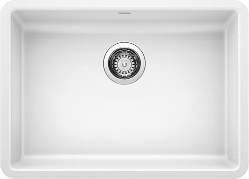 Vista 11 de BLANCO Precis ADA - Fregadero de cocina con cuenco individual de 25 pulgadas, color antracita