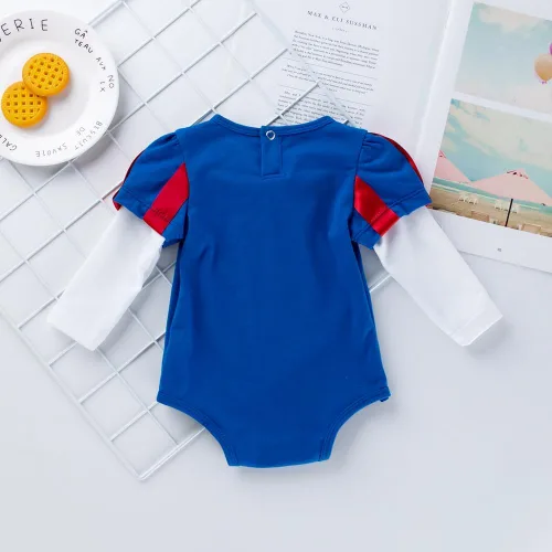 Vista 6 de HUAANIUE Newborn Baby Girl Christmas Outfit Romper Tutu Dress With Headband Birthday