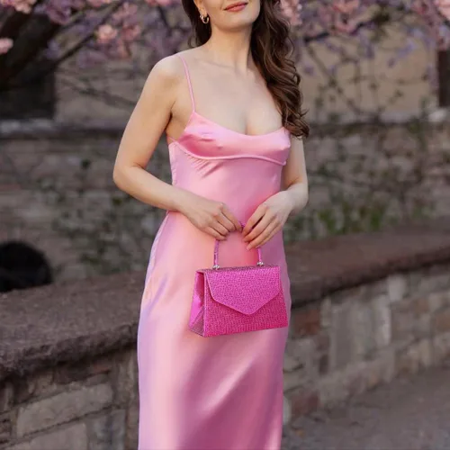 Vista 74 de Dasein Bolso de noche para mujer, embragues de fiesta, bolsos de boda, cóctel, baile de graduación, bolsos con purpurina esmerilada