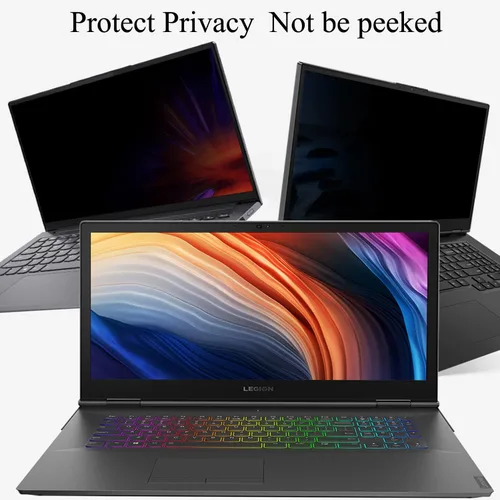 Vista 2 de [Usado] Protector de pantalla de privacidad para laptop de 14 pulgadas, compatible con HP EnvyDellAsusAcerSamsungLenovo, protección ocular mate