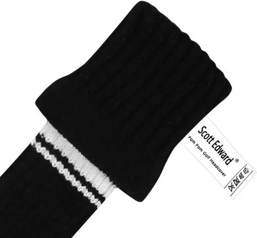Vista 6 de Scott Edward Knit Wood Golf Club Head Covers 4 Pieces Knitted Item Fit Over Well Driver Wood(460cc) Fairway Wood and Hybrid(UT)