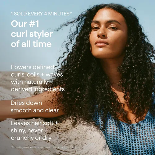 Vista 17 de Briogeo Curl Charisma Rice Amino + Crema Definidora de Aguacate Sin Enjuague, Humectante Estilizador Capilar Anti-Frizz, Crema Sin Enjuague
