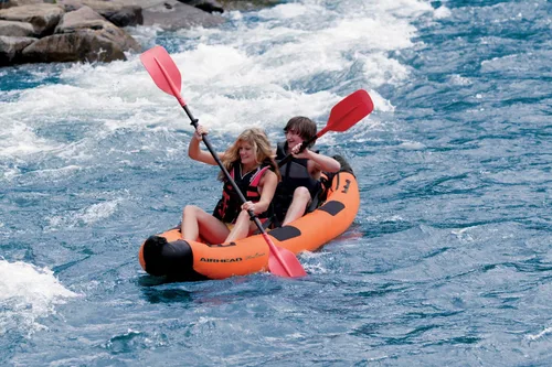 Vista 2 de AIRHEAD Remo para kayak, Deluxe 2 sect, 84", hoja curvada