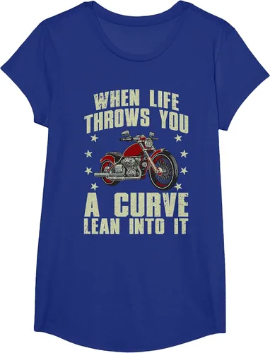 Vista 50 de Funny Motorcycle Racer Design for Men Women Motorcycle Lover T-Shirt Asphalt Grey