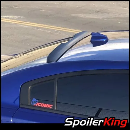 Vista 7 de SpoilerKing Alerón de techo de corte central compatible con Dodge Charger 2015-2023 (380RC)