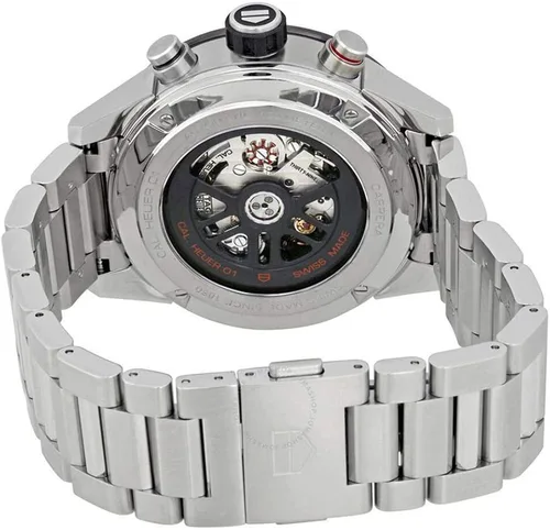 Vista 4 de tag heuer Carrera esfera café 43mm reloj para hombre car201uba0766