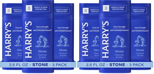 Vista 10 de Harry's Desodorante antitranspirante extra fuerte, antitranspirante para control del sudor y el olor para hombres, secuoya, 2.5 onzas, paquete de 3
