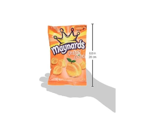 Vista 3 de Maynards Caramelo de melocotón mullido, 6.53 oz, 2 unidades, importado de Canadá