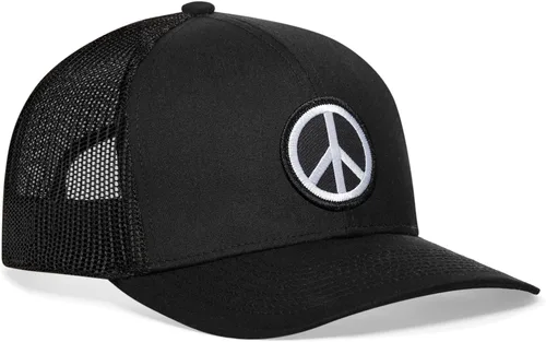 Vista 12 de HAKA Peace & Vibes - Gorra de camionero para hombres y mujeres, sombrero de béisbol ajustable, cierre de malla, banda de sudor de ajuste cómodo