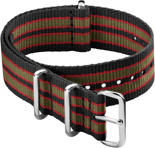 Vista 14 de Archer Watch Straps - Correas de reloj de nailon de estilo militar clásico