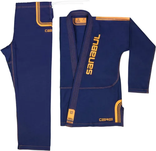 Vista 2 de Sanabul Core Competition brasileño Jiu Jitsu BJJ Gi IBJJF aprobado ver guía de tallas especial