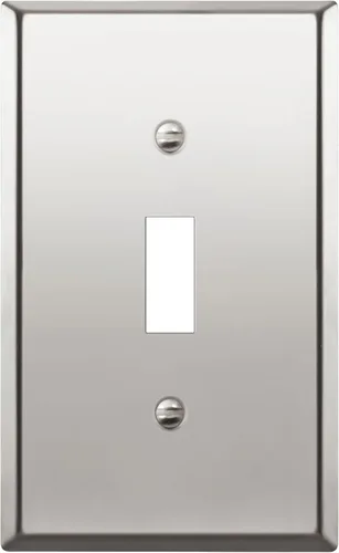 Vista 10 de ENERLITES Placa de pared metálica para interruptor de luz de palanca, cubierta de interruptor de acero inoxidable, resistente a la corrosión