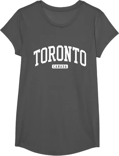 Vista 31 de Camiseta estilo universitario de Toronto Canada, Negro