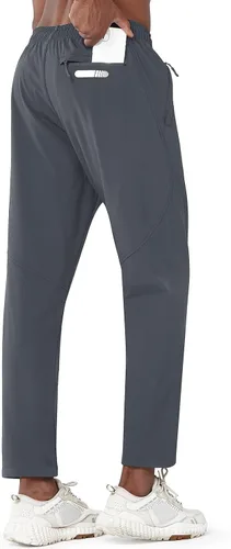 Vista 3 de NORTHYARD Men's Fleece Lined Pants Athletic Workout Running Joggers Winter Warm Wind Sweatpants for Active Gym Track Jogging