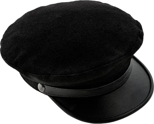 Vista 3 de Sterkowski Gorra de piel para yates "Kashubia Model 2