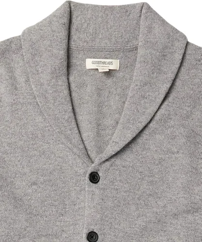 Vista 5 de Goodthreads Suéter tipo cárdigan de manga larga con cuello de chal para hombre