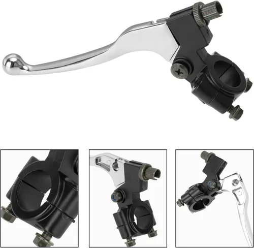 Vista 6 de YOXUFA Manija de Freno de Bicicleta Mini Maneta de Embrague para Coleman CT100U CC100X Baja DoodleBug DB30 Motovox MBX10 MBX11 Monster Moto 79cc