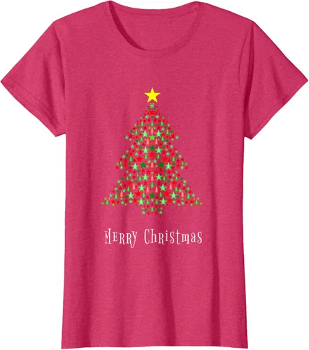Vista 11 de Celebración del árbol de Navidad - Feliz Navidad - Camiseta de Navidad