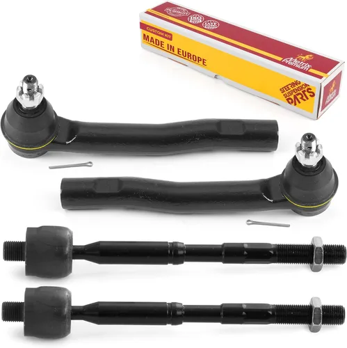 Vista 218 de Metrix Premium Chassis Parts - Kit de 4 piezas de extremos de barra de acoplamiento frontal exterior e interior compatible con Nissan Pathfinder