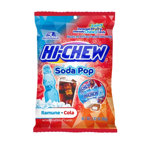 Vista 14 de HI-CHEW Caramelos de mezcla variada, paquete de 4 bolsas, 17 sabores dulces masticables agridulces, divertidos y suaves únicos, sabores frutales