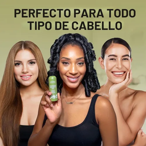 Vista 6 de Lebanta Aceite de Batana para el crecimiento del cabello, mezcla 100% pura, cruda y natural con ricino orgánico, semillas de calabaza, coco y aceite