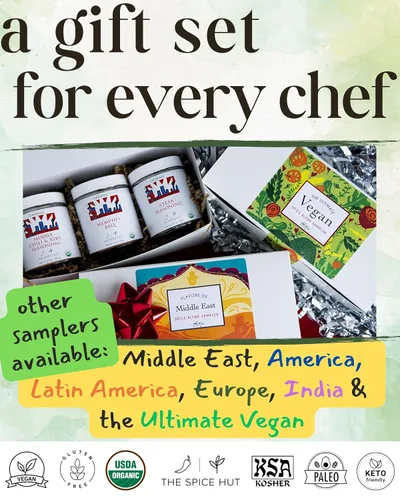 Vista 6 de Flavors of America - Juego de 3 mezclas de especias, The Spice Hut, 12 onzas