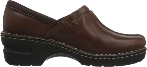 Vista 6 de Eastland Kelsey para mujer, Cuero negro, 6 ancho