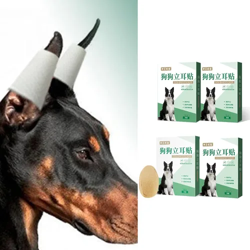 Vista 7 de MANON ROSA Kit de publicación de orejas de perro para Doberman Pinschers - Herramienta de soporte de oreja con cinta para corrección de orejas