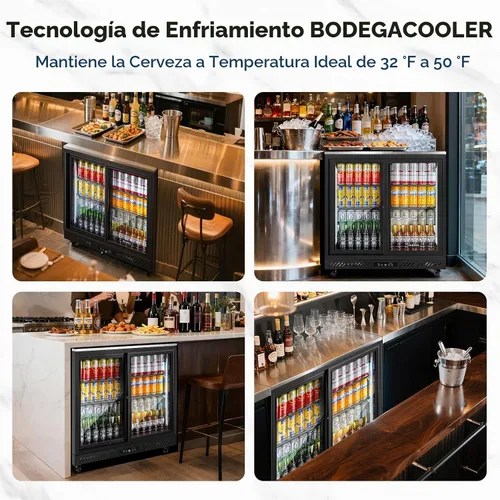 Vista 8 de Refrigerador de barra comercial,Refrigerador de bebidas de altura