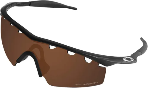 Vista 2 de Lente polarizada de repuesto para gafas de sol Oakley M Frame Strike ventiladas, marrn