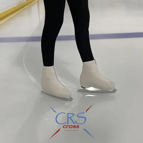 Vista 7 de CRS Cross Thermal Ice Skate Boot Covers with Zipper. Neoprene
