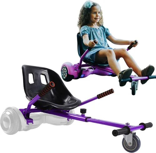 Vista 8 de Accesorio de asiento para aeropatineta para aeropatineta de 6.5 a 10 pulgadas, kit de conversión de buggy go kart, accesorio para scooter