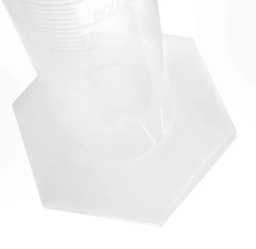 Vista 4 de Cilindro graduado de polipropileno, base circular, 67.6 fl oz