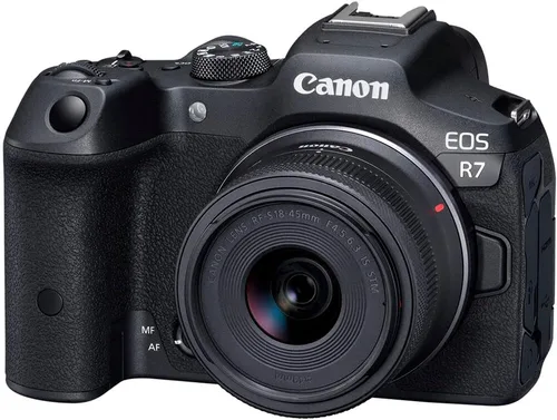 Vista 8 de Canon EOS R7 Cámara sin espejo con trípode (5137C002) Bundle