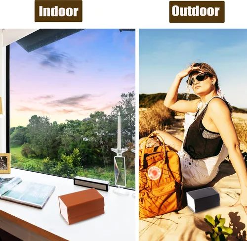 Vista 6 de Sunglasses Organizer Case Travel Glasses Case Hanging Foldable Portable Eyeglass Storage Case Box for Women Men