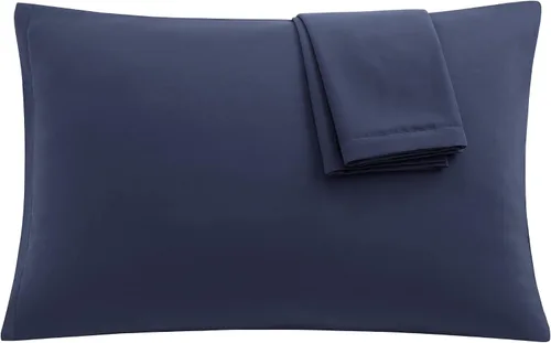 Vista 22 de uxcell Paquete de 2 fundas de almohada de microfibra suave serie 1800 con cremallera estándar (20 x 26 pulgadas), color dorado