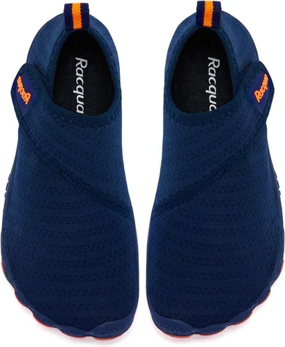 Vista 4 de Racqua Zapatos acuáticos para niños y niñas, de secado rápido, ligeros, para piscina, natación, playa, deportes, zapatos acuáticos