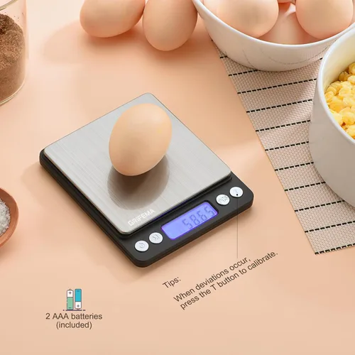 Vista 8 de GRIFEMA GA2003 - Báscula digital de bolsillo (17.64 oz/0.00 oz), báscula digital de cocina, básculas de joyería de alta precisión con pantalla LCD