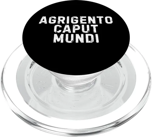 Vista 7 de Agrigento Caput Mundi Città Simpatica Uomo Donna Bambino PopSockets Adhesive PopGrip