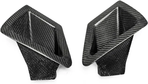 Vista 4 de Tapa de espejo retrovisor para Nissan 370Z 2009-2020 + cubierta de entrada de conducto de ventilación lateral para parachoques delantero