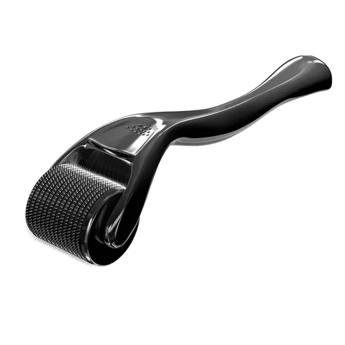 Vista 6 de Rodillo Derma Beard Roller Microneedling Dermaroller Facial Roller Microneedle Micro Aguja Rodillo 540 Titanio para Uso Doméstico