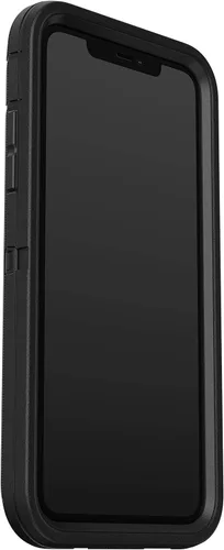 Vista 3 de OtterBox Funda de la serie Defender para iPhone 11 Pro Max (solamente), color negro, solo funda, resistente y duradera, con protección de puerto