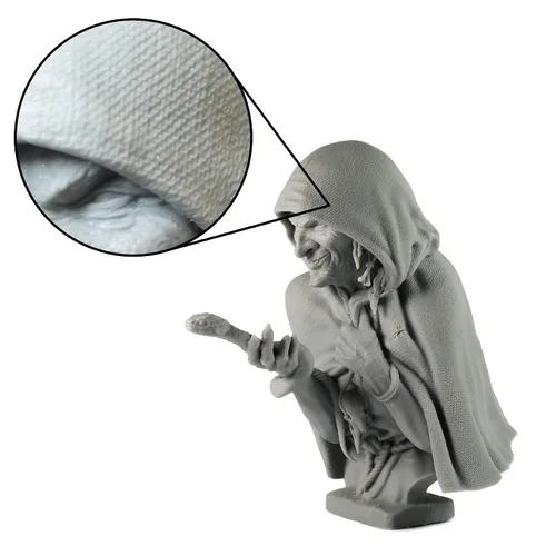Vista 6 de Resina de impresora 3D para impresoras 3D LCD LED DLP 4K/8K/12K, curado UV de 405 nm, resina de fotopolímero, alta resolución, impresión detallada