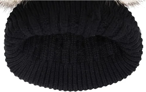 Vista 7 de Century Star Baby Girl Hats Winter Cute Baby Beanies for Girls Boys Knit Baby Hats Warm Infant Toddler Hat Pom Pom Caps