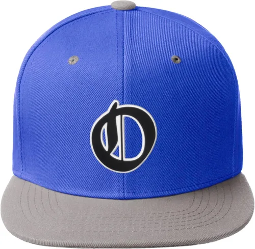 Vista 1653 de Daxton Gorra clásica con visera de billete plano con letras del alfabeto inglés antiguo de la A a la Z