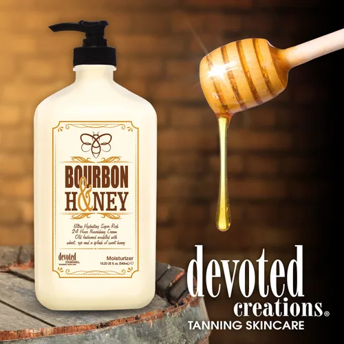 Vista 3 de Devoted Creations Hidratante Bourbon & Honey 18.25 oz