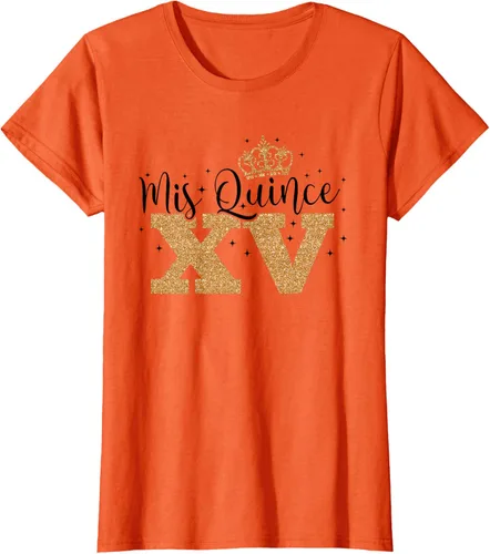 Vista 36 de Camiseta de quinceañera Mis Quince para cumpleaños número 15 Blanco
