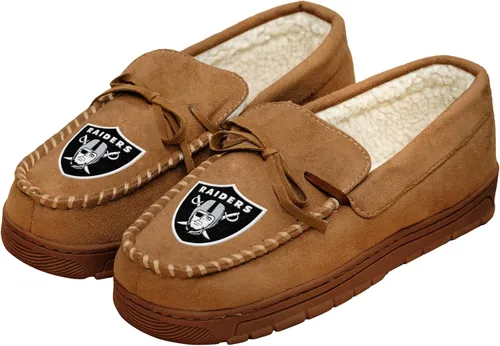 Vista 58 de FOCO Mens NFL Team Logo Moccasin Slippers