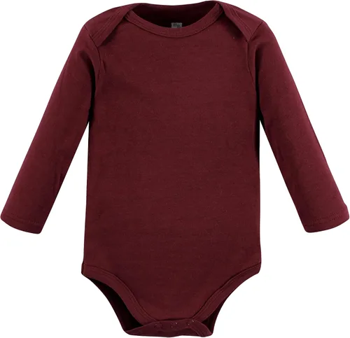 Vista 134 de Hudson Baby baby-boys Cotton Long-sleeve Bodysuits 5-pack
