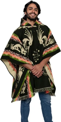 Vista 3 de Alpaca Land, Handmade Ecuadorean Alpaca Wool Ponchos